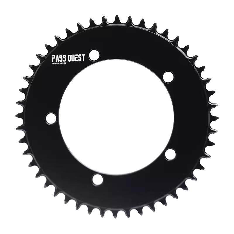 PASSQUEST130BCD封闭空气圆盘椭圆正负齿单盘7075公路折叠车