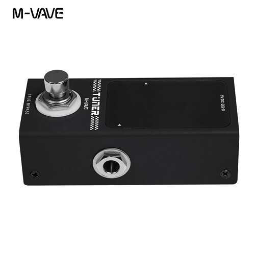 M-VAVE迷你踏板调音表PD48校音器调音器吉他贝斯单块效果器TUNER