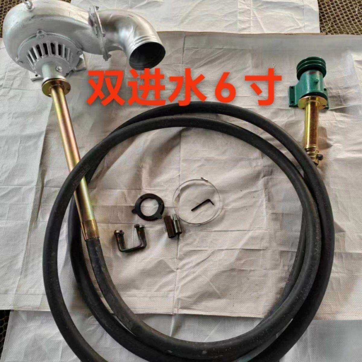 新款软轴水泵灌溉全套柴油机农用浇地污水泵抽水潜水泵农田垒德株