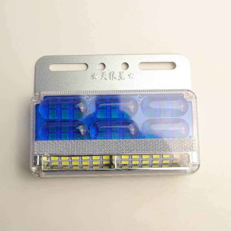 24v轮胎灯LED示宽防水超亮挂车货车三排照地边灯侧边照地腰灯