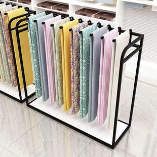 床上用品货架家纺被子展示架夏凉被展柜沙发垫被套毛毯陈列架