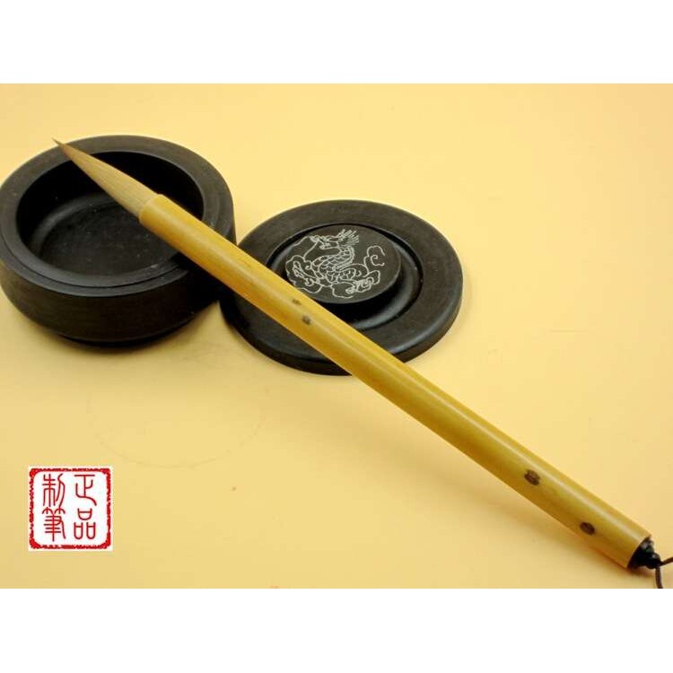 东北辽尾狼毫毛笔 楷体行草书画厂家直供 文港毛笔