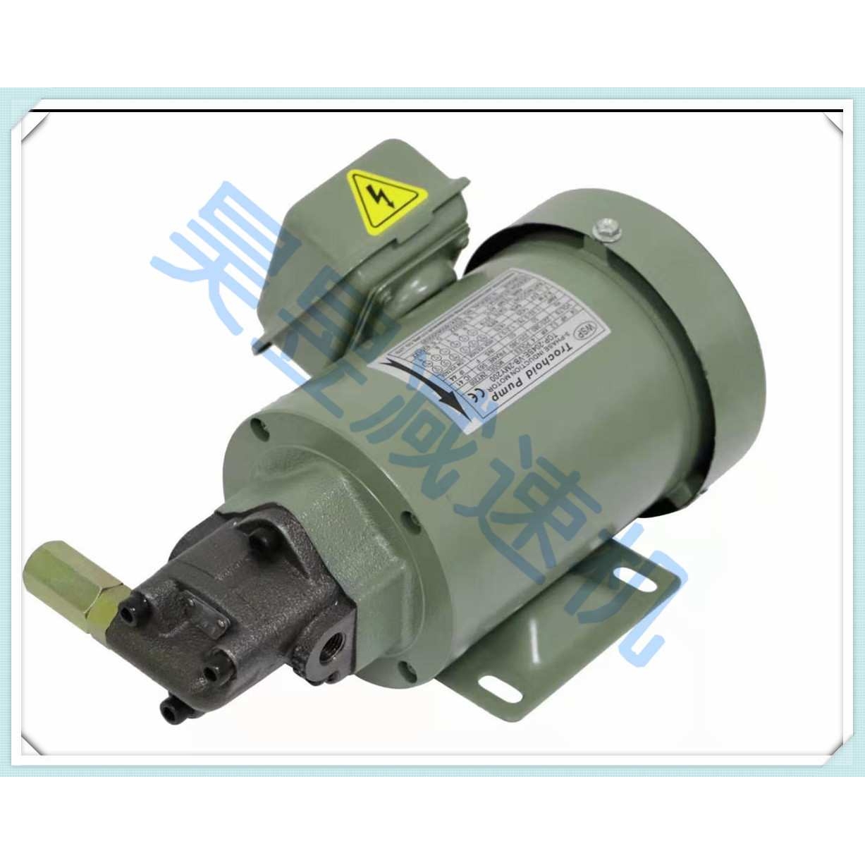 油冷机马达电机 1ME200 2ME400 2ME750 润滑摆线齿轮油泵 2A