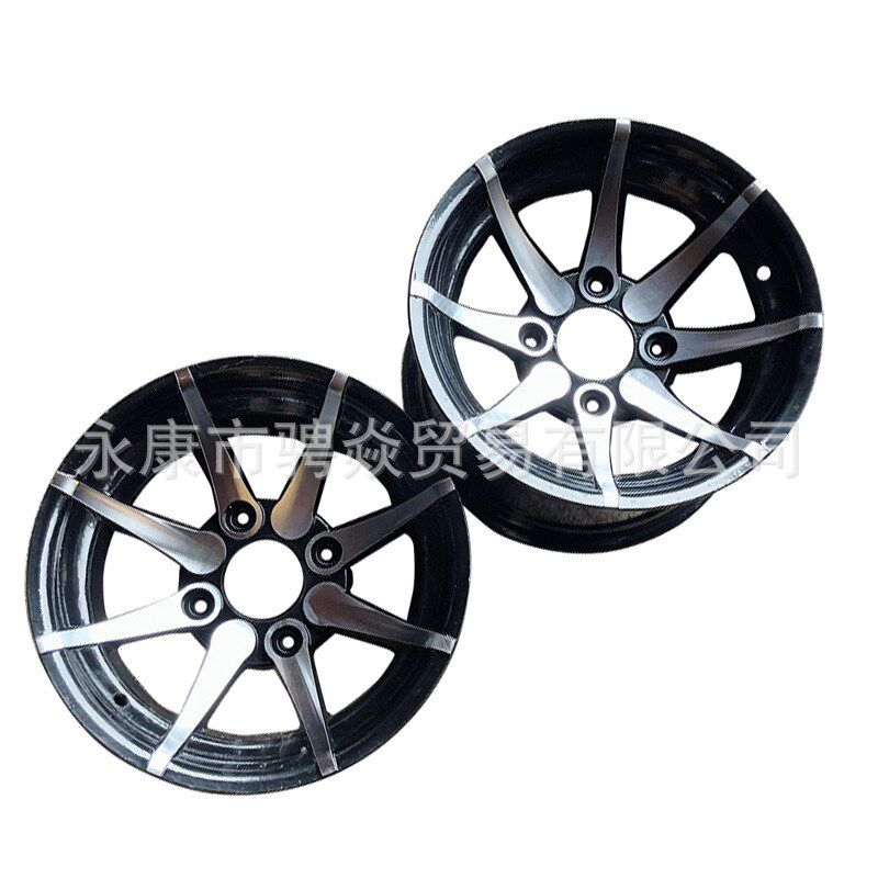 沙滩车配件 通用25X8-12 25X10-12 235/30-12寸轮胎8根径铝轮毂