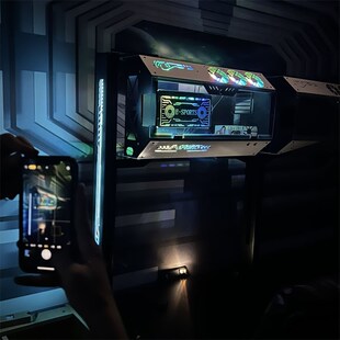 电竞酒店网吧网咖风冷散热上下一体台式带锁防盗游戏电脑机箱桌椅