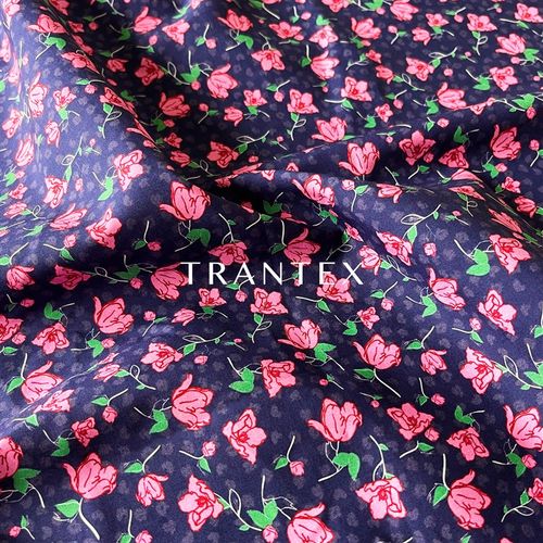 韩风韩版豹纹碎花印花连衣裙衬衣衬衫手工服装全棉纯棉布布料面料