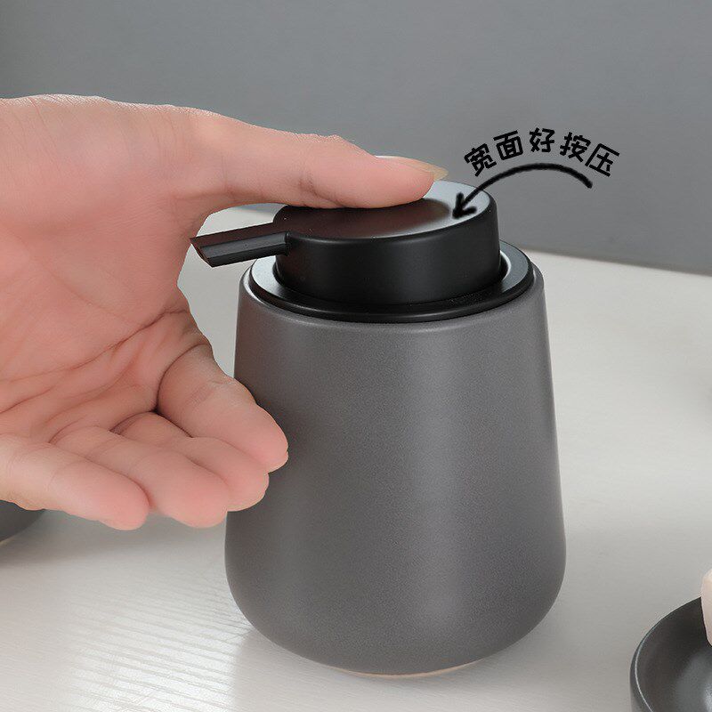 简约卫浴套件陶瓷卫浴酒店牙刷架漱口杯洗漱套装生活浴室家居用品