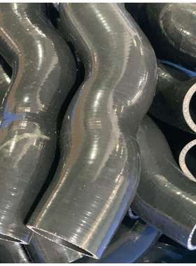 格雷特 黑色 EB45 中冷涡轮增压器45度弯管连接软管