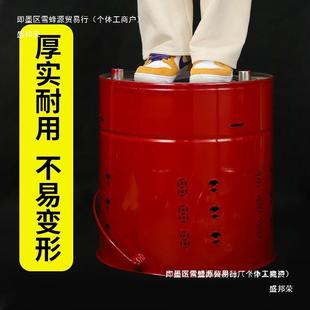 不锈钢烧纸钱桶拜拜金桶加厚焚烧化钱炉家用锡箔宝桶化经纸筒铁桶