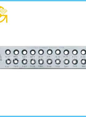 长期提供 KYG0815六角型（20孔）拉线板  首饰加工工具