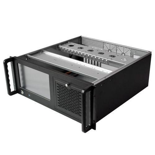 4U显示屏工控服务器机箱8.9英寸触摸显示屏4U一体机箱工业 工作站