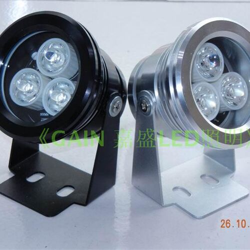 6W强光射灯LED大功率户外防水亮化节能机床投光灯12V24V 110V220V
