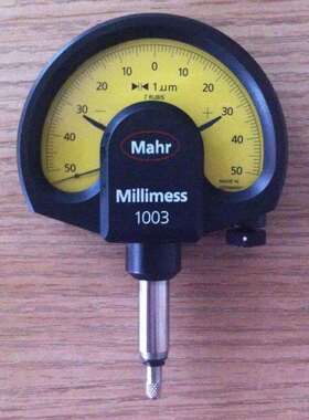 马尔Mahr机械比较仪扭簧表码表Millimess 1003德国进口4334000