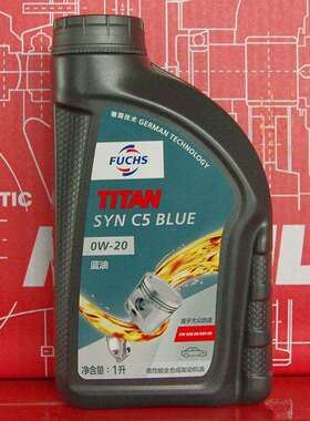 福斯泰坦蓝油0w-20全合成机油VW508/509 认证属于大众的蓝