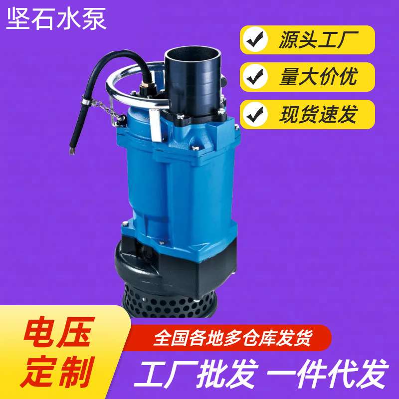 KBZ31.5潜水泵船用440V污水泵建筑用抽泥浆渣浆排污泵
