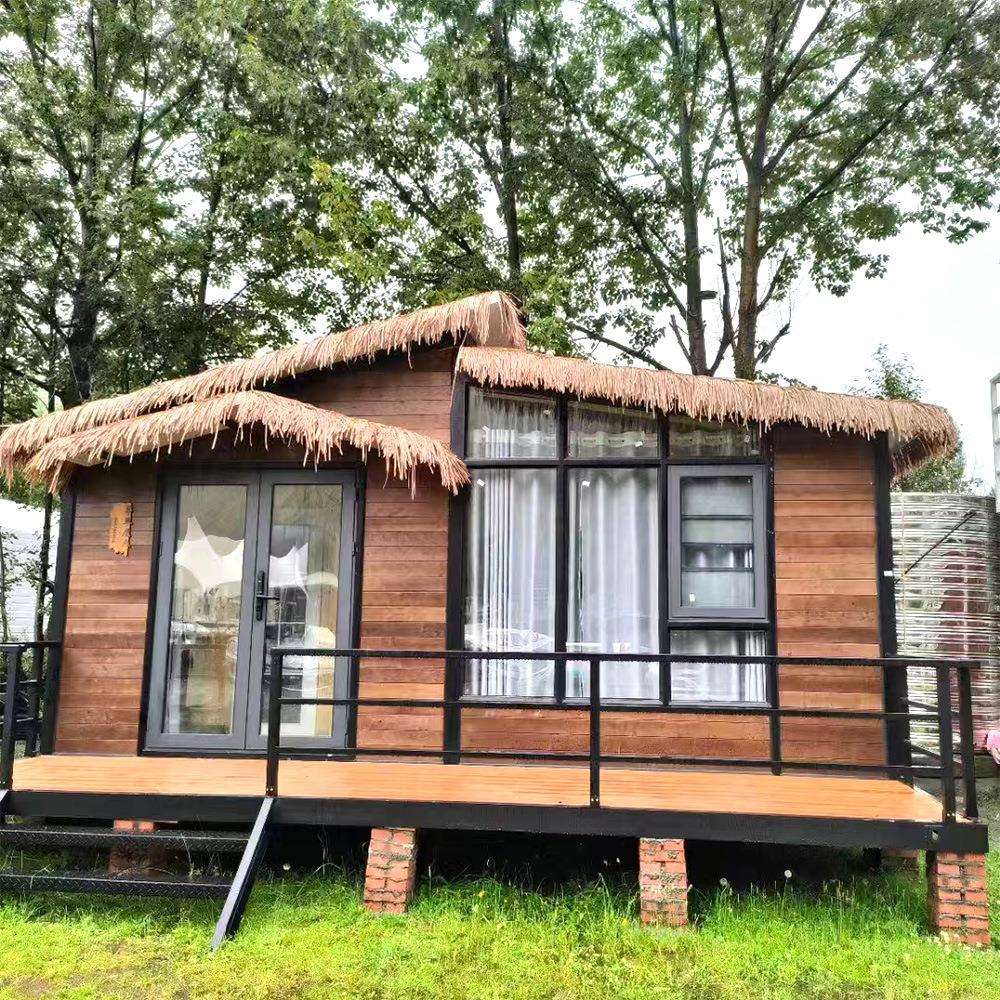 集装箱网红小木屋户外组装民宿实木房子旅游景区农家乐木头移动房