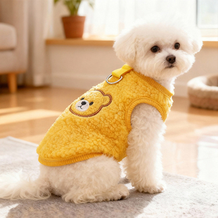 2025新款 加厚小狗小型犬比熊柯基雪纳瑞泰迪宠物衣服 狗狗衣服冬装