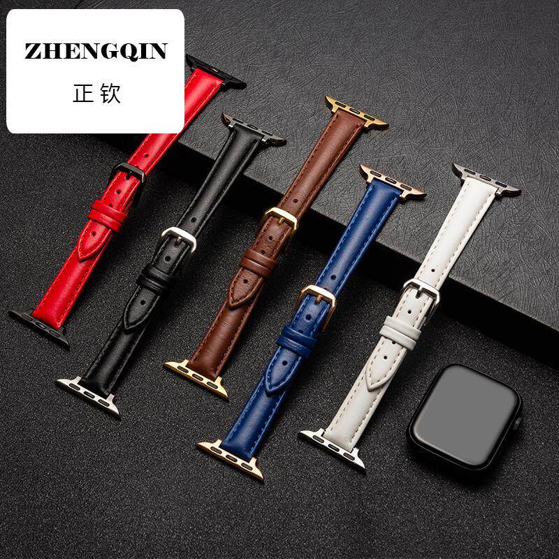 适用于applewatch876皮iwatch苹果手表带S8表带智能表带女华强北