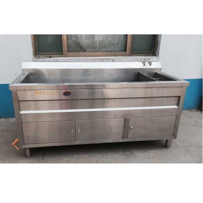 厂家直供商用全自动涡流气泡清洗机 商用臭氧鼓包洗菜机