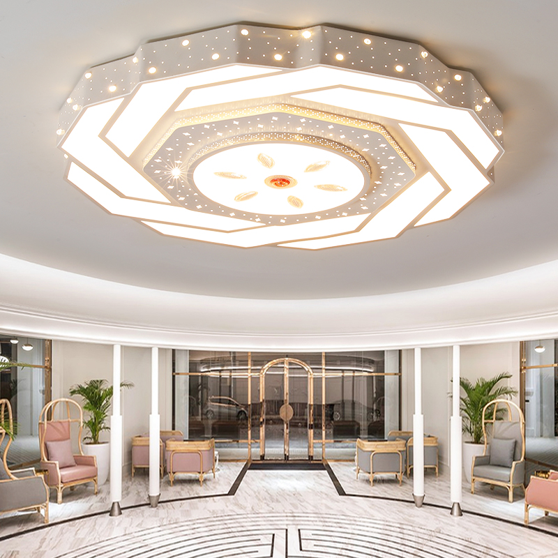 客厅大灯2023年新款led灯具家用吸顶灯简约现代大气会议室房主灯