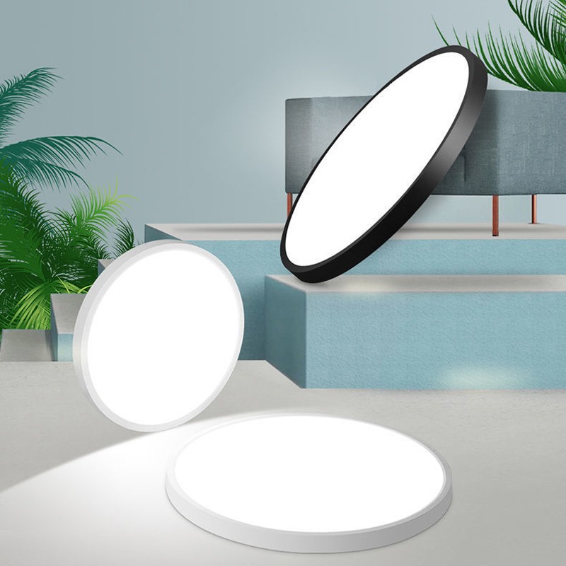 卧室吸顶灯超薄简约现代家用极简圆形led餐厅阳台过道灯北欧灯具