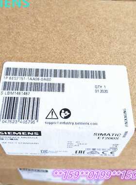 6ES7155-6BU01-0CN0/6BU00/6BA01/00-0CN0 IM155-6DP HF接口模块