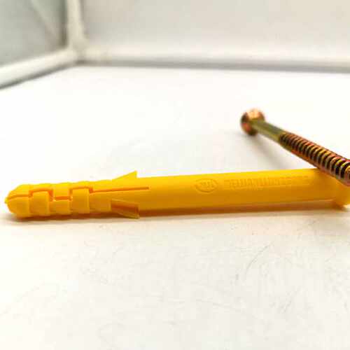 美坚利塑料胀栓10*100  膨胀管 塑料胀钉 尼龙胀塞美固钉