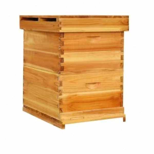 蜂箱蜜蜂箱标准十框箱蜂箱意蜂箱蜜蜂全套包邮十框箱不煮蜡的