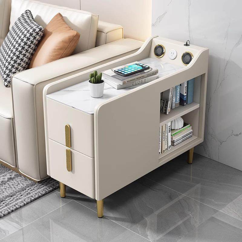 沙发边柜轻奢客厅移动角几简约现代收纳柜沙发边几侧边储物茶几柜,电子元器件市场,其它元器件,淘宝优惠券,粉丝福利购,淘宝优惠卷