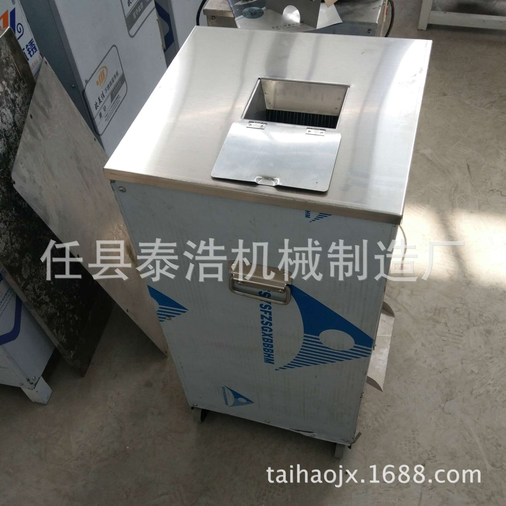 自动羊肉串切丁机切块机 做烧烤穿串用的切肉丁肉片机多功能切丁