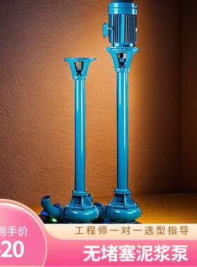 上海酷瑞泥浆泵 NL80-25 不阻塞长杆泥浆泵 NL80A-25 铸铁泥浆泵