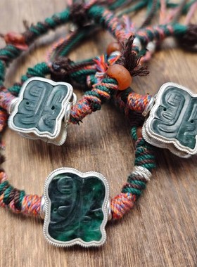 清老翠设计新中式国风手链女款小众高级感气质百搭手串送闺蜜礼物