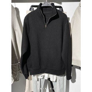 秋季 半拉链舒适休闲卫衣情侣外套6462333 新品 修身 800 男装 柜299