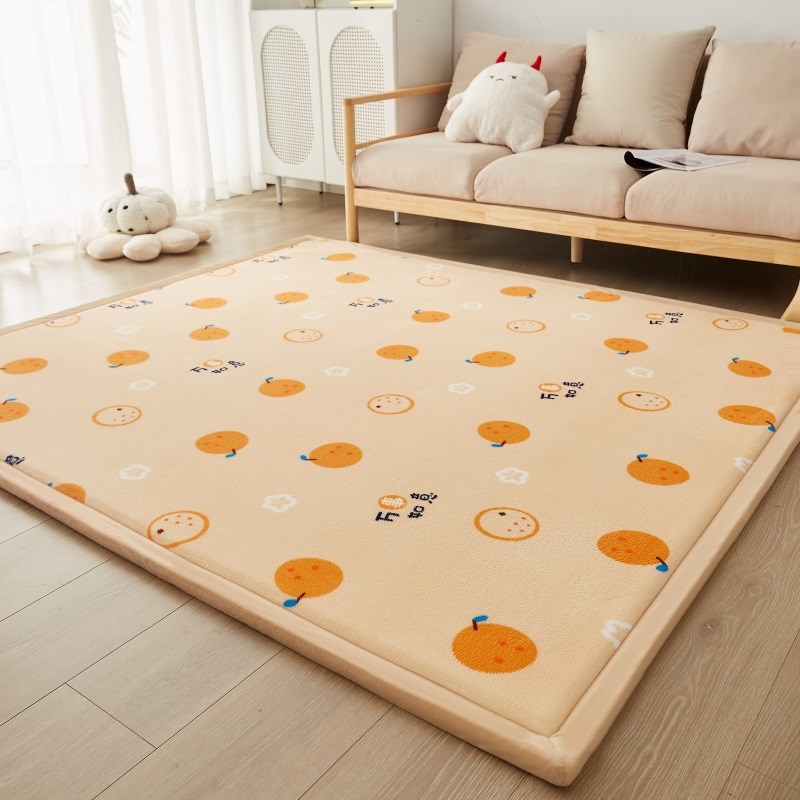 定做榻榻米床垫 牛奶绒薄款3cm褥子防滑家用学生宿舍1.8m可折叠