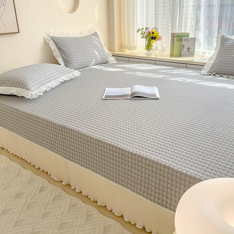 夏天榻榻米专用凉席定制尺寸冰丝席床单塌塌米床盖夏季炕单冰豆豆