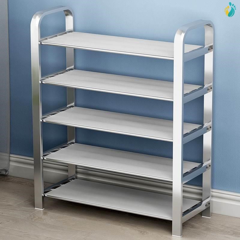 不锈钢鞋架304加厚鞋柜2022新款省空间门口外楼道防尘加固加粗架