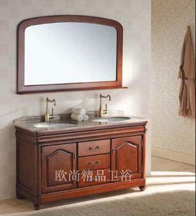欧式仿古浴室柜橡木浴室柜卫浴柜洗手盆柜组合洗脸盆柜组合TX864,家装主材,浴室柜组合,淘宝优惠券,粉丝福利购,淘宝优惠卷