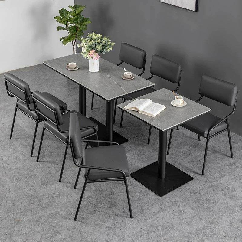 北欧岩板成套餐桌椅组合咖啡厅餐厅奶茶店休闲桌椅长方形洽谈桌椅,鲜花速递/花卉仿真/绿植园艺,割草机/草坪机,淘宝优惠券,粉丝福利购,淘宝优惠卷