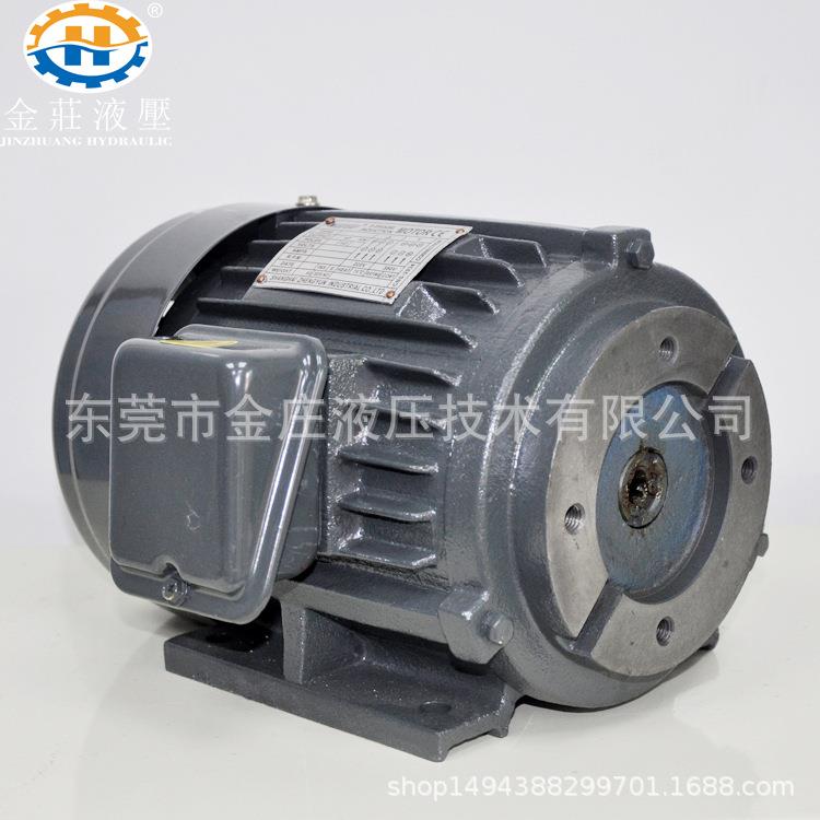 厂家供应液压系统配件 电机3.75KW 电源380V/220V开关液压泵电动