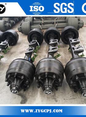 提供半挂车拖车 机械后桥 10吨轻型车桥 13吨1840mm