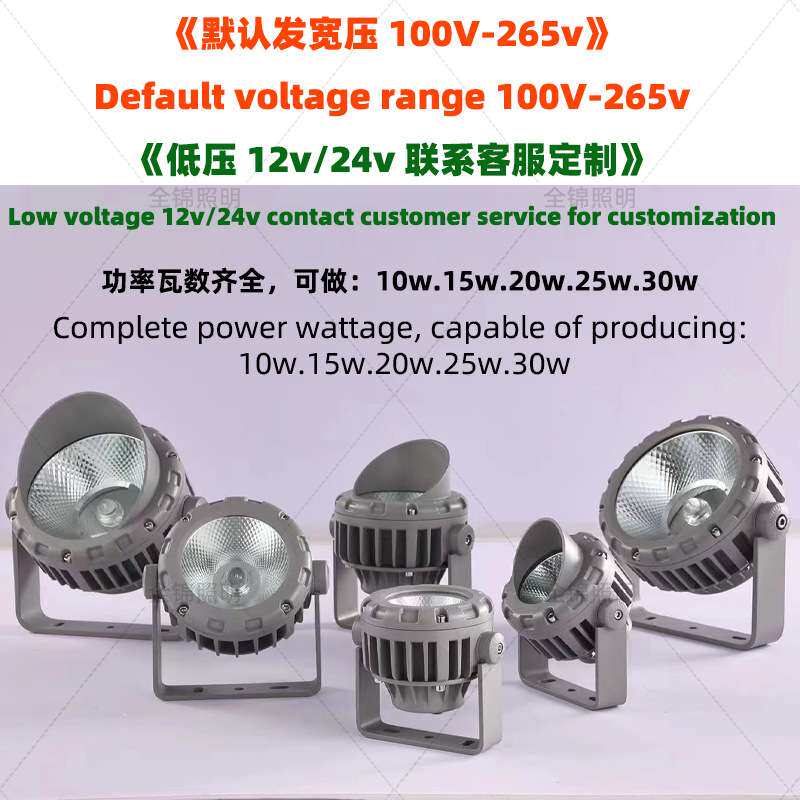 cob照树灯厚料防水射树灯30W公园广场景观小区亮化插地高亮投射灯