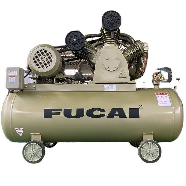 无油活塞式空压机 10公斤中压7.5hp5.5kw喷漆喷砂 活塞机