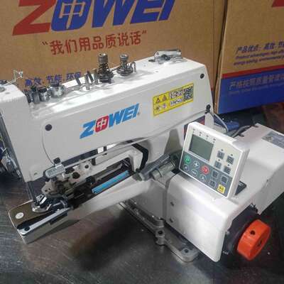 373、1377电脑钮扣订扣机打扣机缝纫Buttonmachine钉扣机台州制造