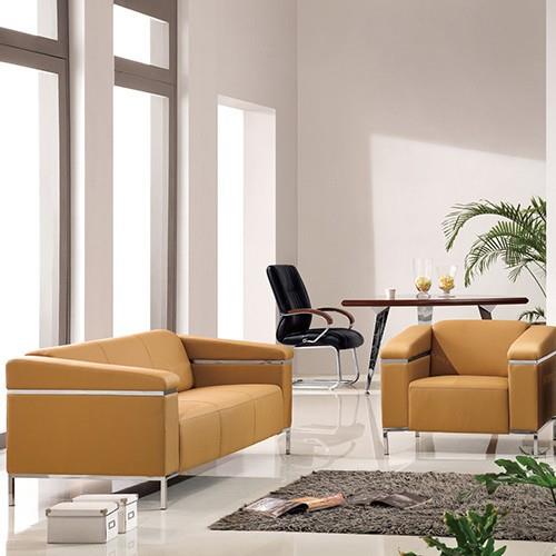 意式轻奢客厅办公室沙发茶几组合套装商务接待室大厅接待会客洽谈