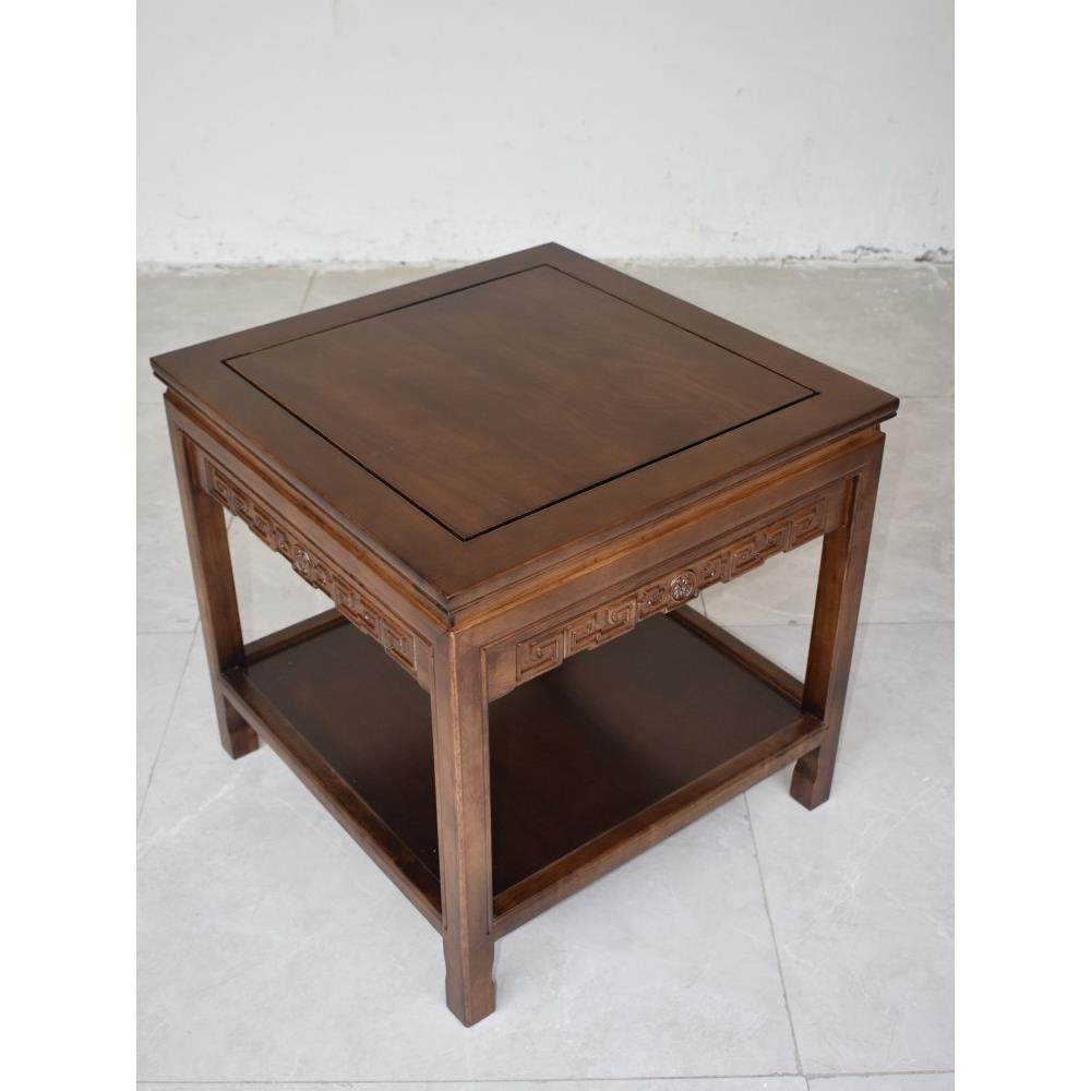 茶几小户型茶桌沙发边桌实木双层角几客厅新中式榆木正方形小桌子,鲜花速递/花卉仿真/绿植园艺,割草机/草坪机,淘宝优惠券,粉丝福利购,淘宝优惠卷