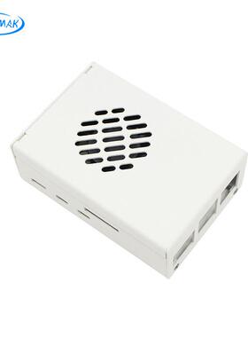 树莓派5代金属散热外壳盒子RaspberryPi5PWM调速风扇保护壳