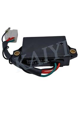 挖掘机配件CATE307B/E307时间继电器油门继电器16A11-17001白色