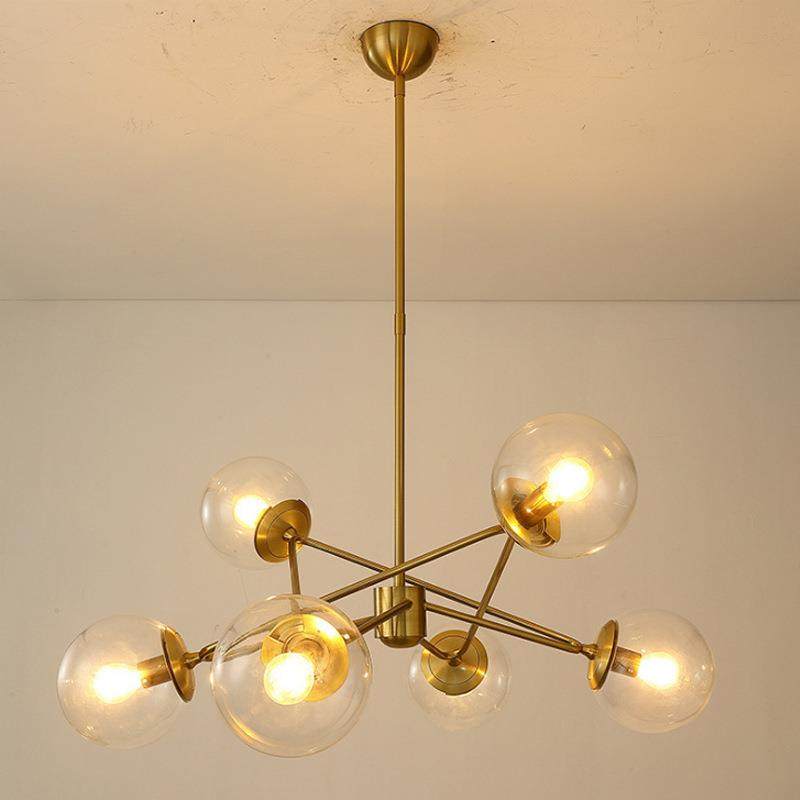 北欧全铜吊灯设计师简约客厅餐厅卧室灯具网红分子玻璃泡泡吊灯家,鲜花速递/花卉仿真/绿植园艺,割草机/草坪机,淘宝优惠券,粉丝福利购,淘宝优惠卷