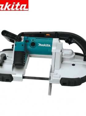 Makita牧田2107FK轻便带锯手提机电缆带锯机710W切割能力120mm