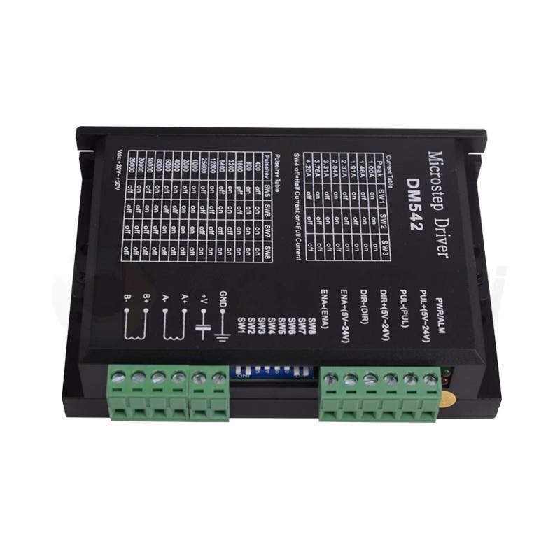 [标配57二相步进电机]DM542驱动器4.2A24-50v兼容M752